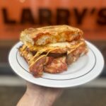 Beat Hotel Sandwich Clubbing with Larry's Peckham Aubergine Parmigiana