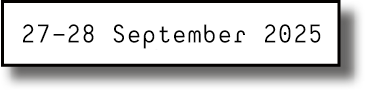 Dates 2025